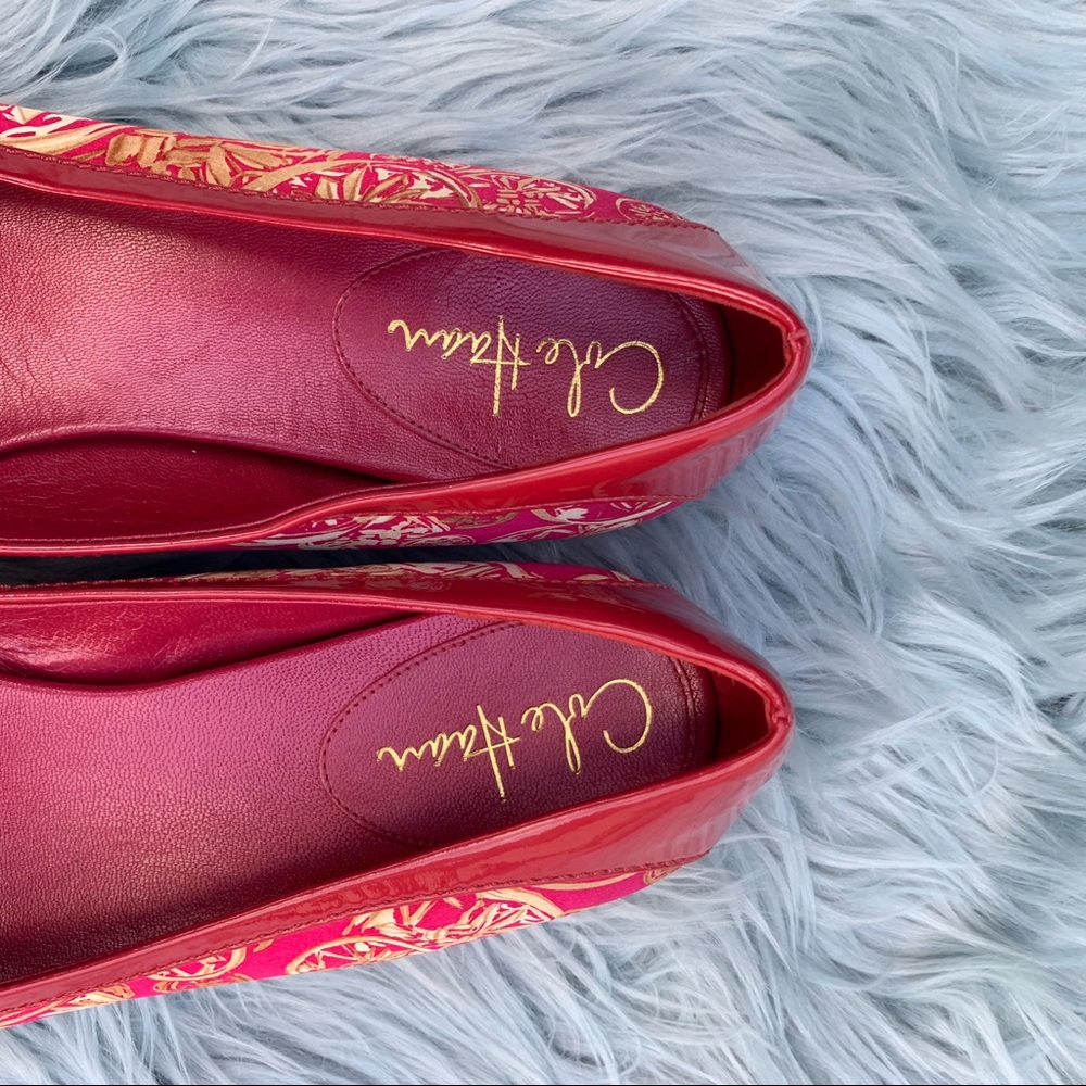 SOLD✨Cole Haan Nike Air Patent Leather Satin Flat - Picture 6 of 8